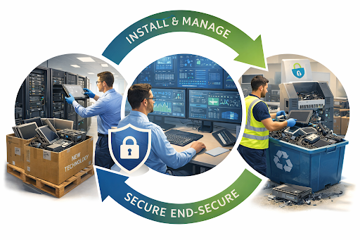 Managing Enterprise Technology Lifecycles with Secure End-Stage Controls